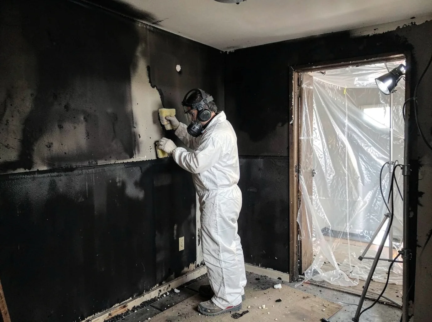 Fire Damage Restoration company in Scott Air Force Base, IL